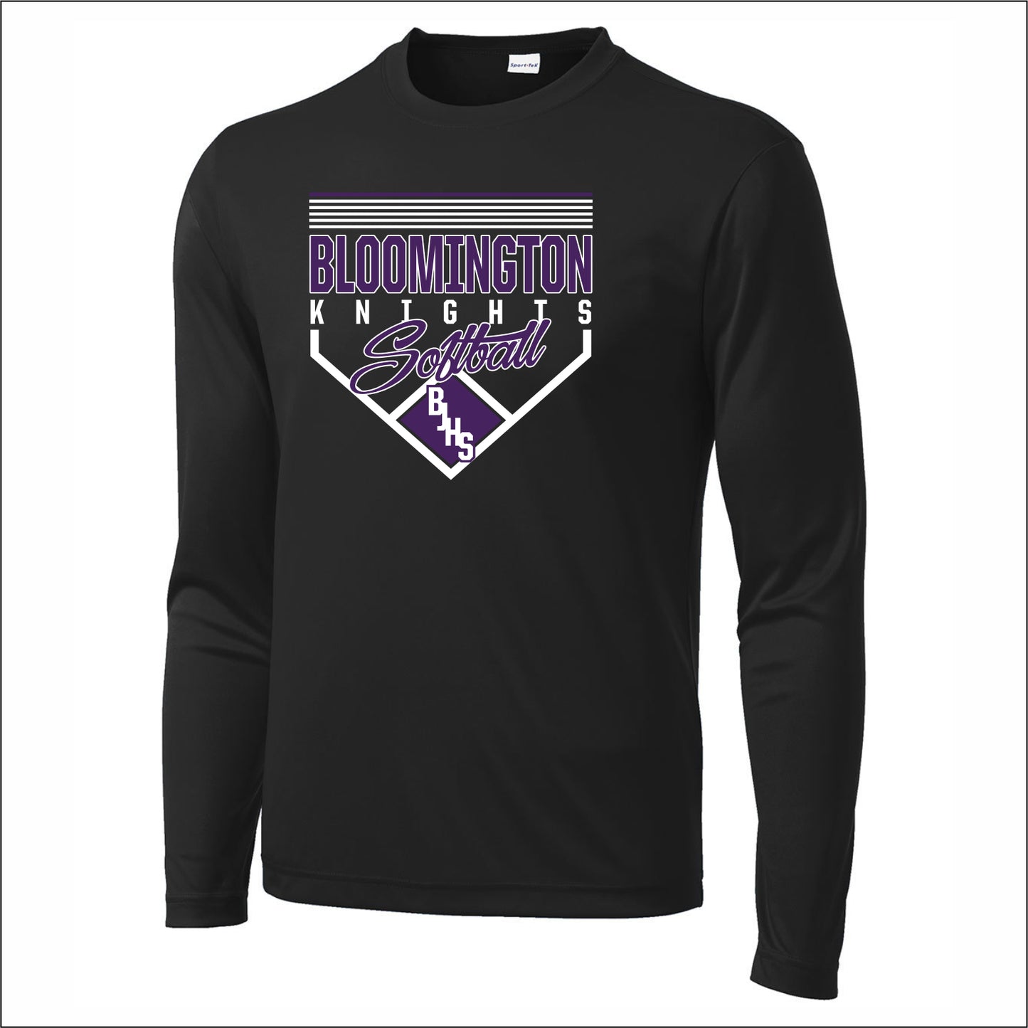 BJHS Softball Performance Long Sleeve T-shirt