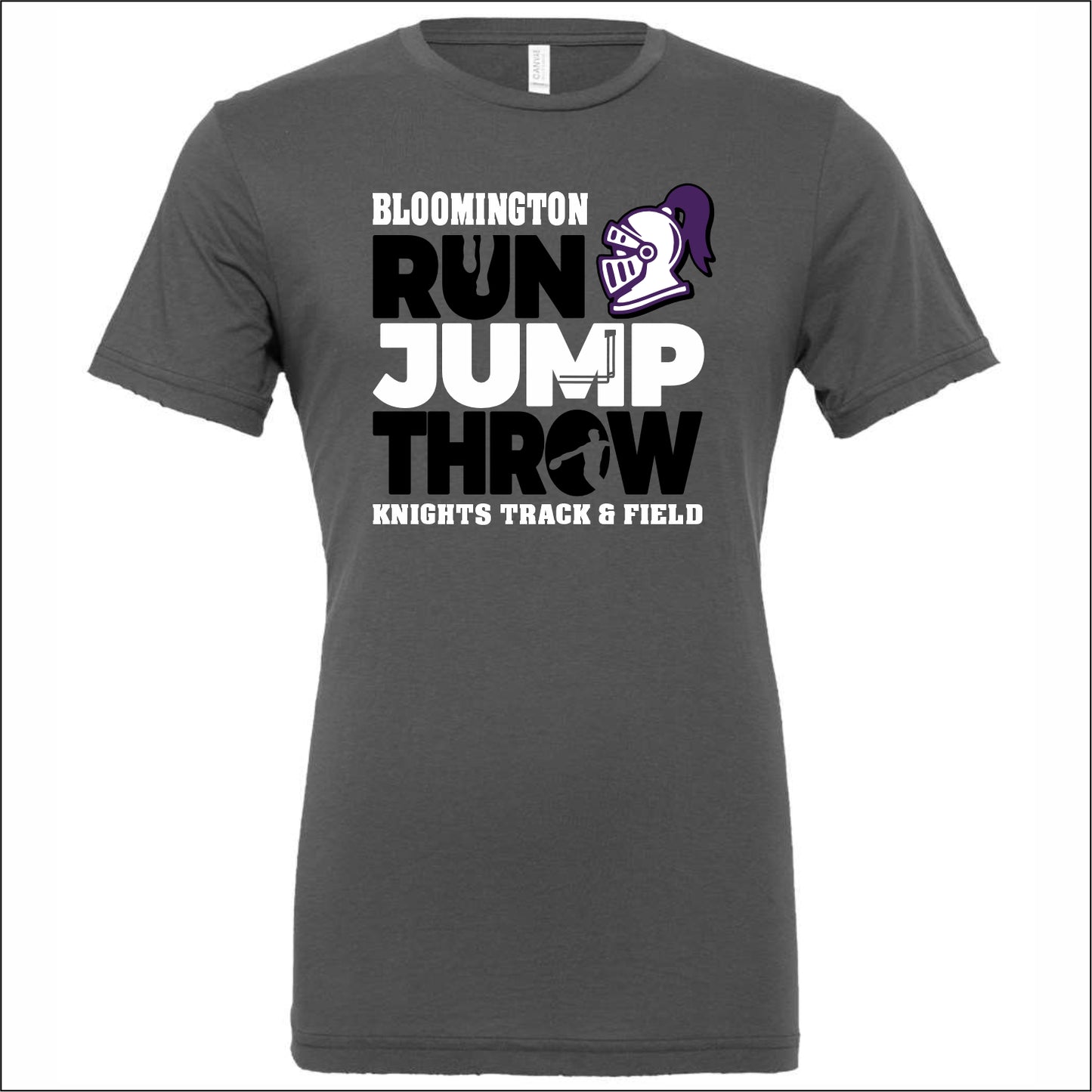 BJHS Track Soft Jersey Short Sleeve T-shirt - Design A