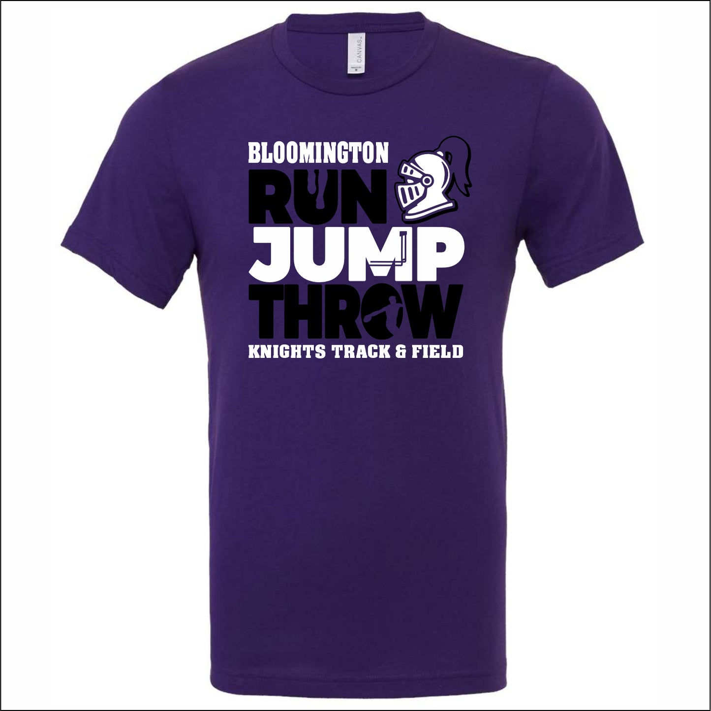 BJHS Track Soft Jersey Short Sleeve T-shirt - Design A