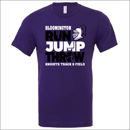 BJHS Track Soft Jersey Short Sleeve T-shirt - Design A