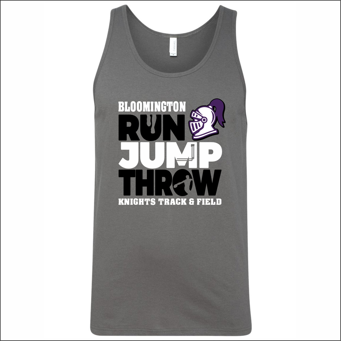 BJHS Track Soft Jersey Tank Top - Design A