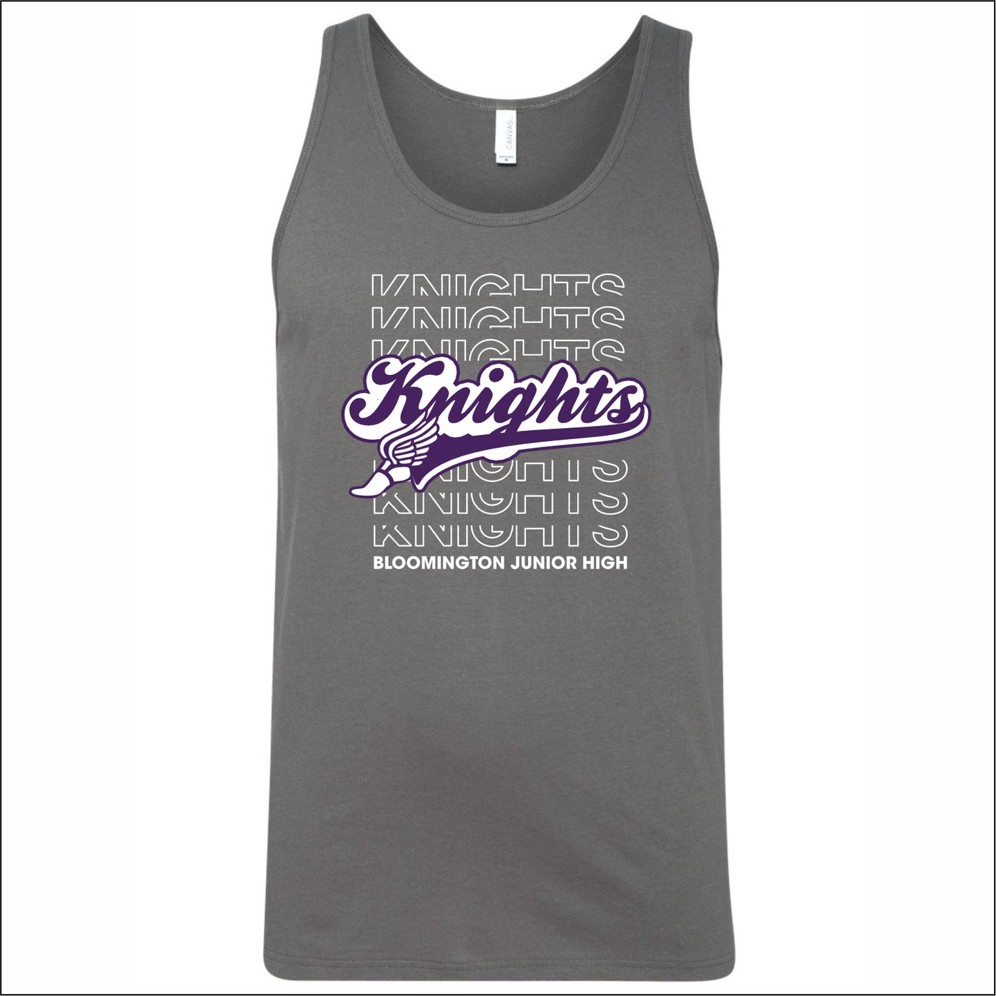 BJHS Track Soft Jersey Tank Top - Design B