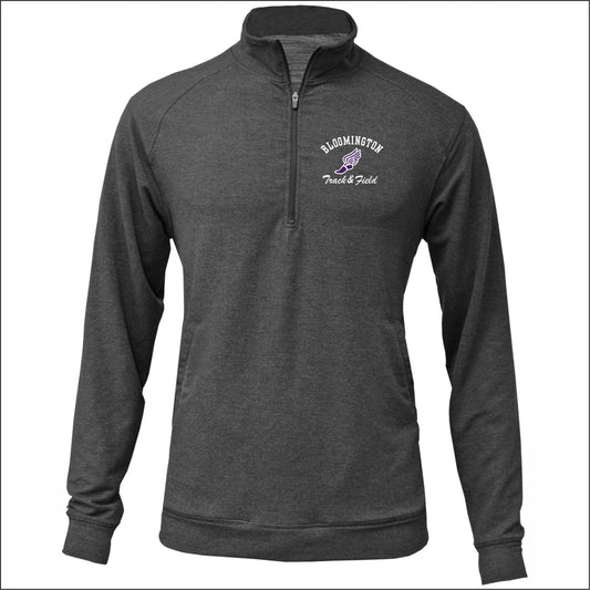 BJHS Track 1/4 Zip Triblend