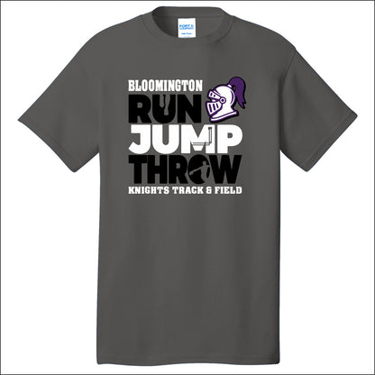 BJHS Track Short Sleeve T-shirt - Design A