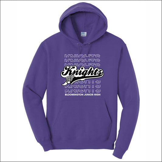 BJHS Track Hooded Sweatshirt - Design B