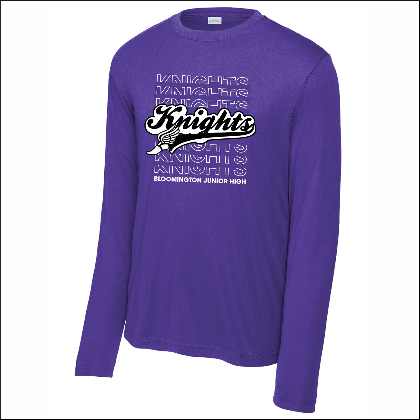 BJHS Track Performance Long Sleeve T-shirt - Design B