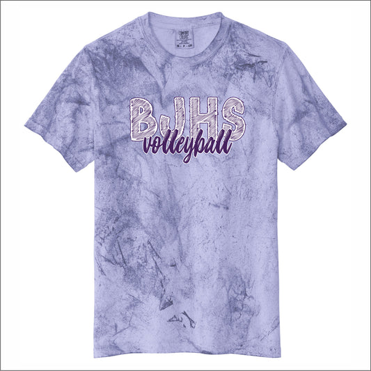BJHS Volleyball Color Blast Short Sleeve T-shirt