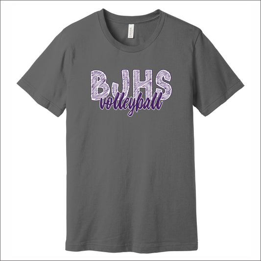 BJHS Volleyball Soft Jersey Short Sleeve T-shirt