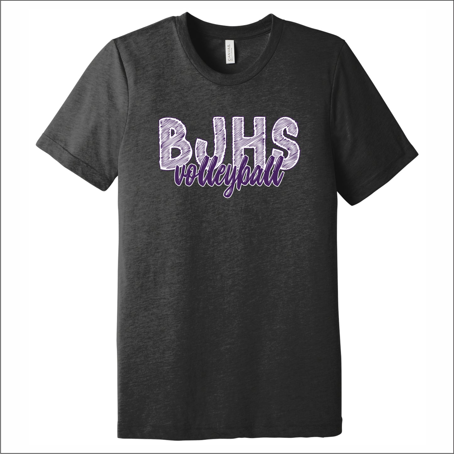 BJHS Volleyball Tri-blend T-shirt