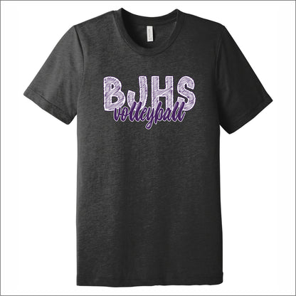 BJHS Volleyball Tri-blend T-shirt