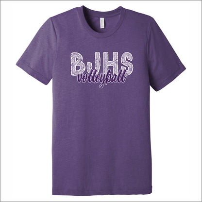 BJHS Volleyball Tri-blend T-shirt