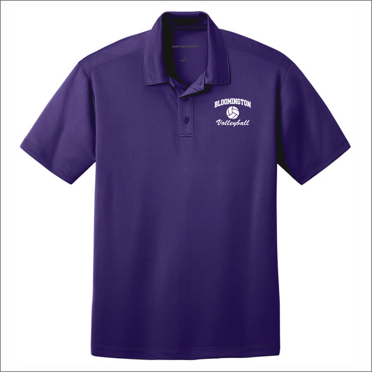 BJHS Volleyball Performance Short Sleeve Polo Shirt