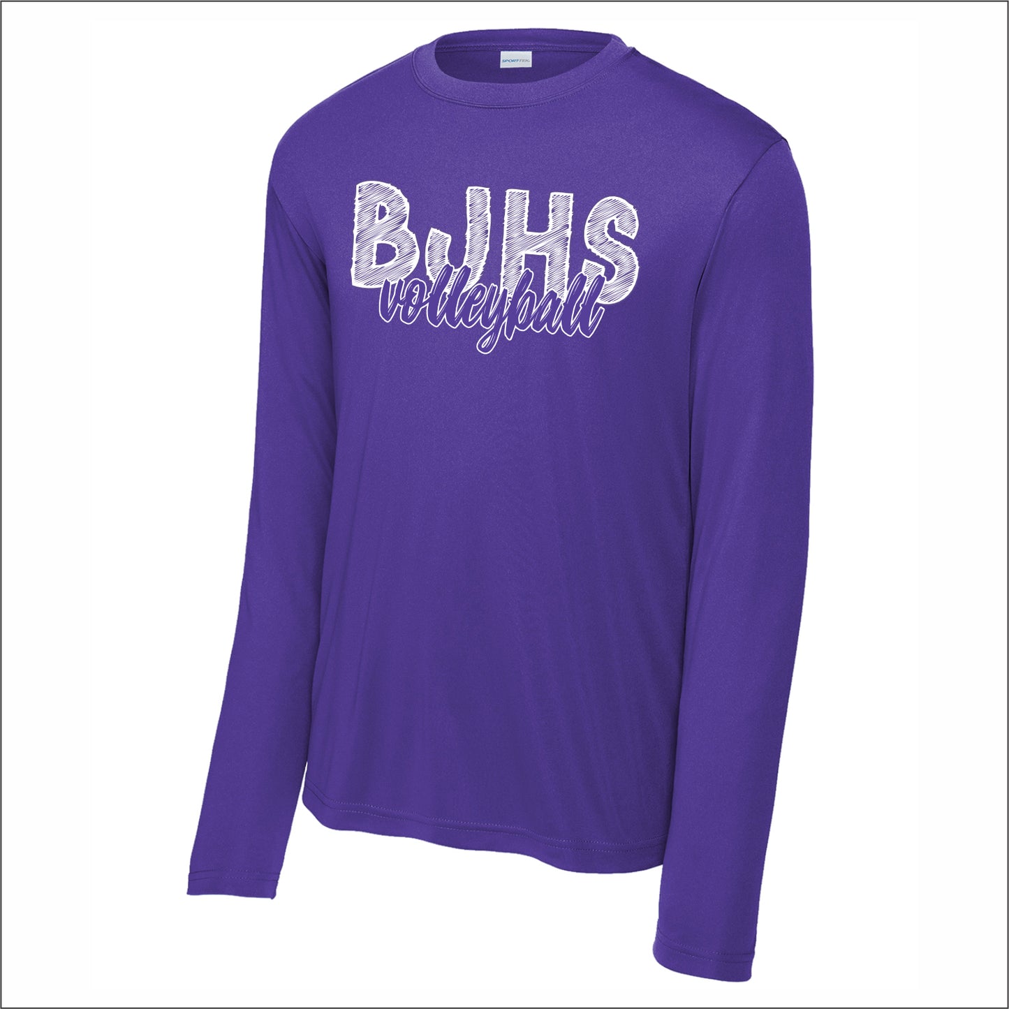 BJHS Volleyball Performance Long Sleeve T-shirt