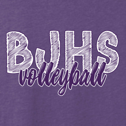 BJHS Volleyball Tri-blend T-shirt
