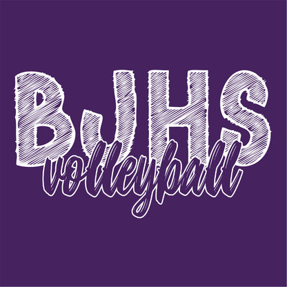 BJHS Volleyball Performance T-shirt
