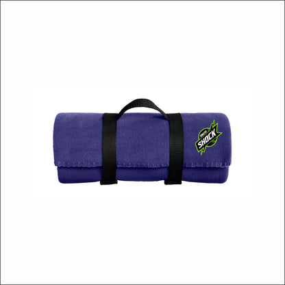 BNGSA Shock Fleece Blanket with Straps