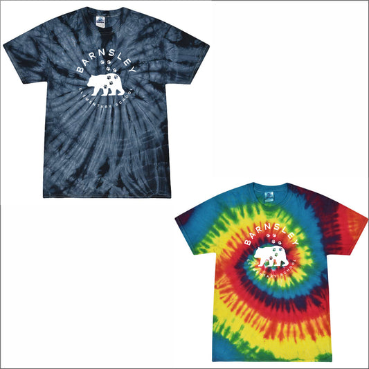 Barnsley Elementary Tie-Dye T-shirt - Des. B