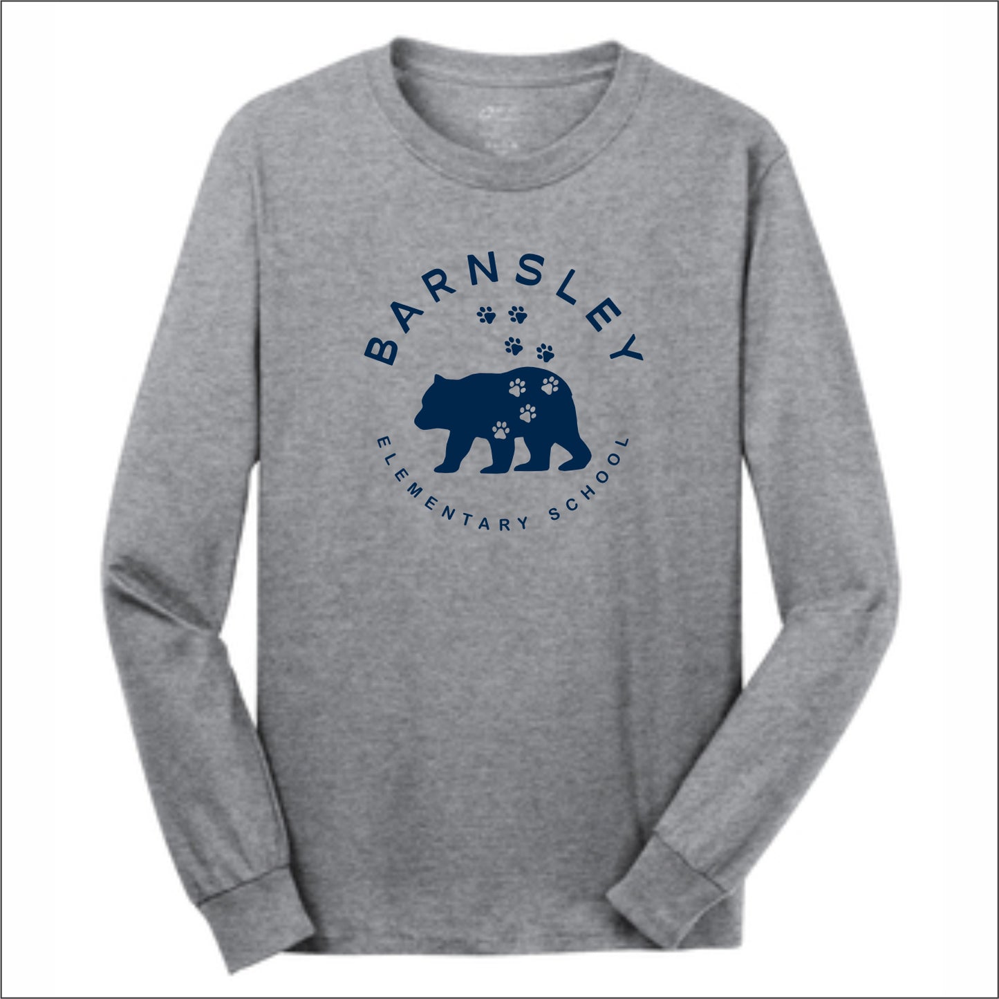 Barnsley Elementary Long Sleeve T-shirt - Des. B