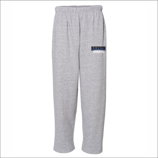 Barron Elementary Open Bottom Sweatpants w/pockets