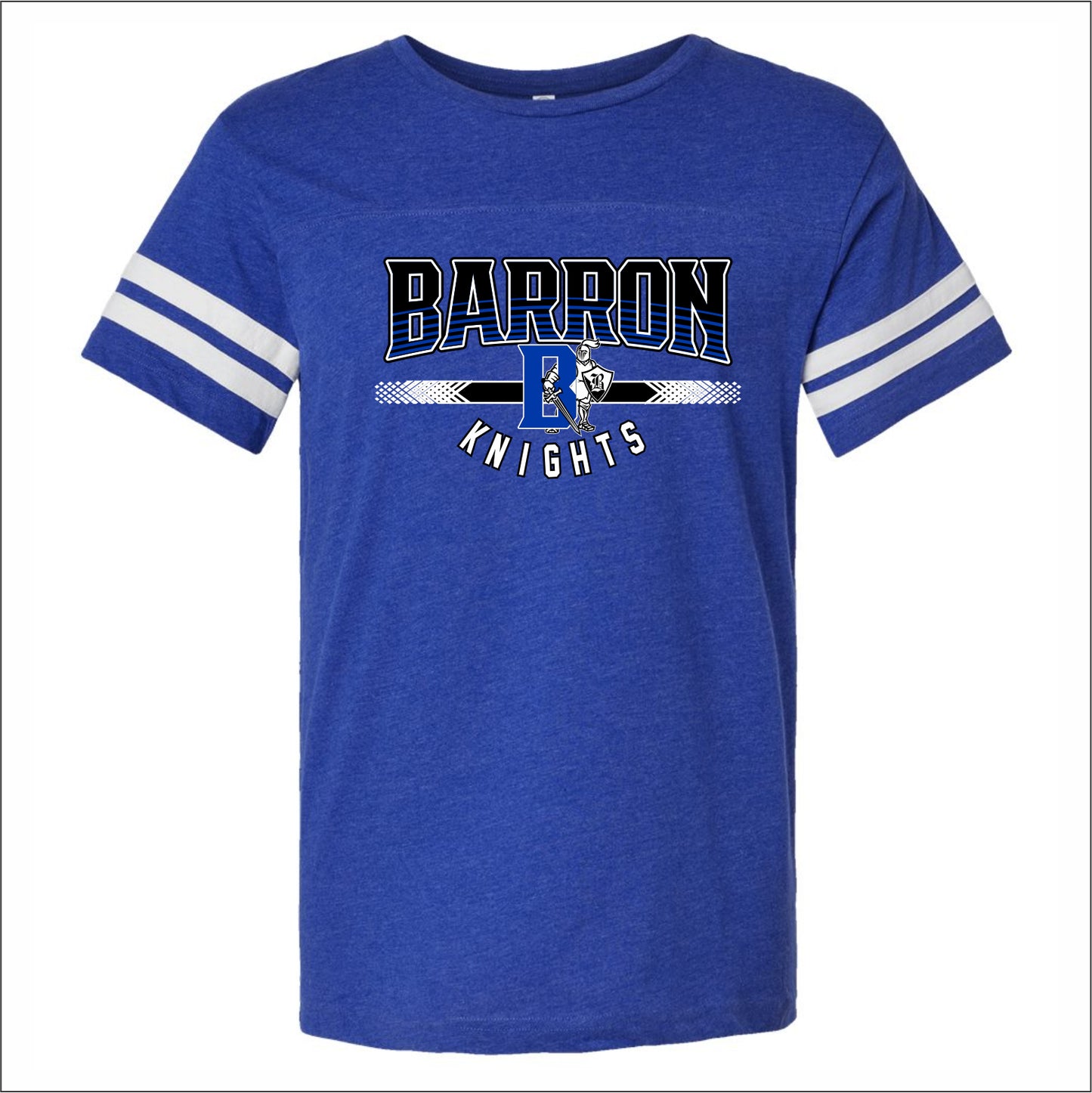 Barron Elementary Vintage Football T-shirt