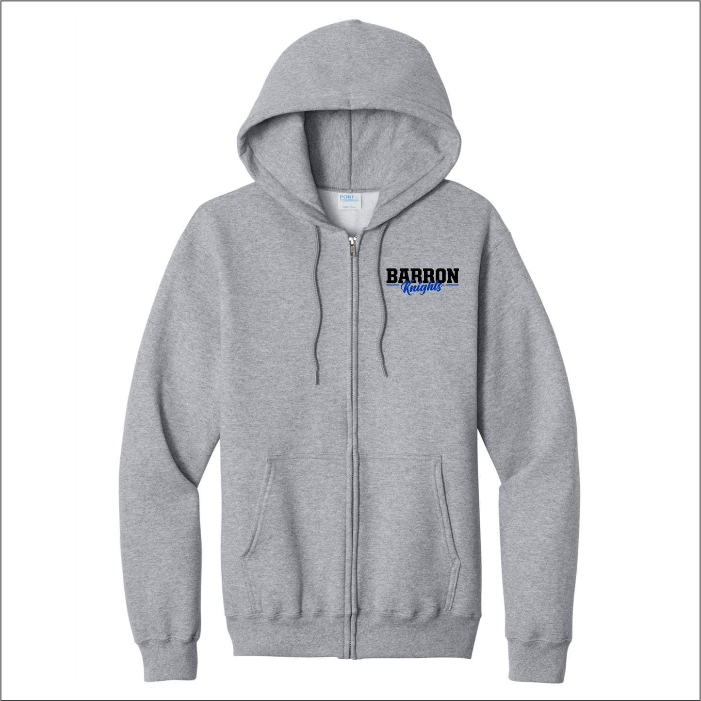 Barron Elementary Full-Zip Hooded Sweatshirt