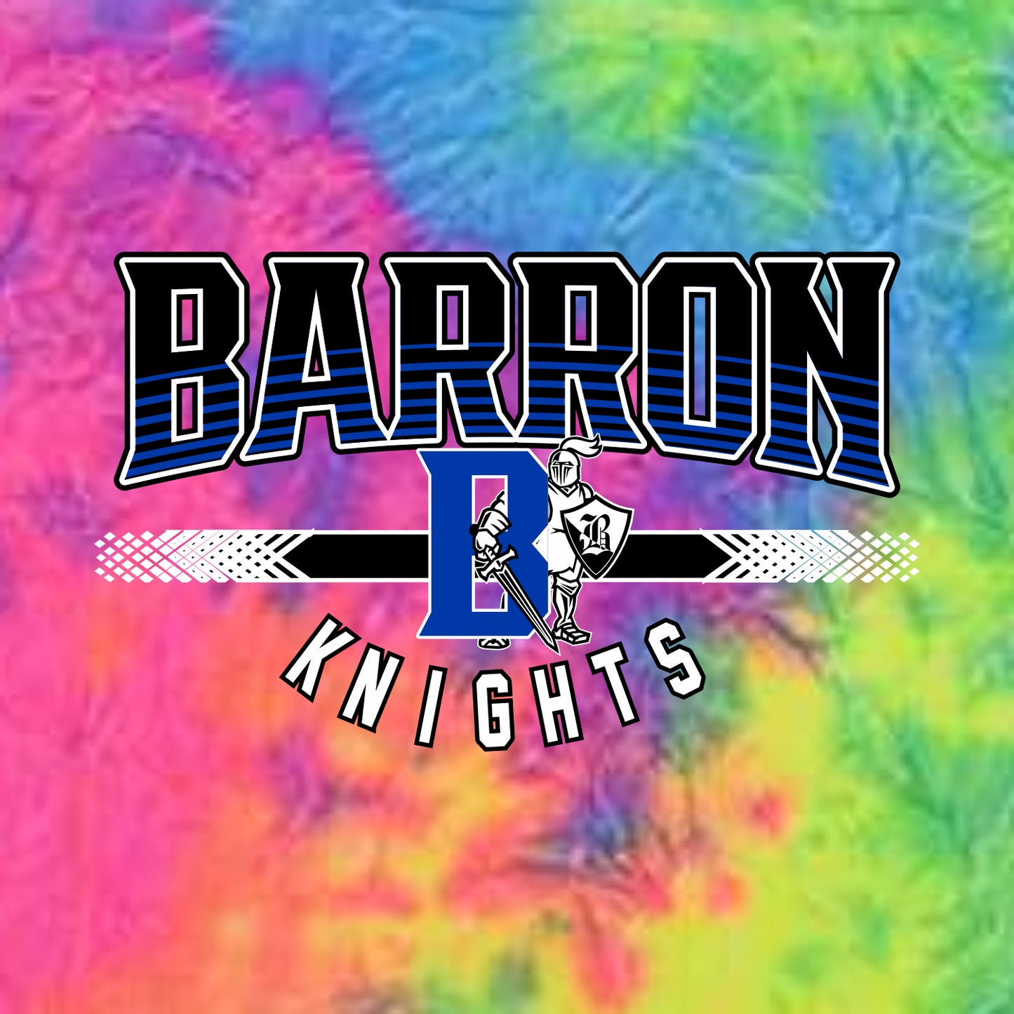 Barron Elementary Multicolor Tie-Dye T-shirt