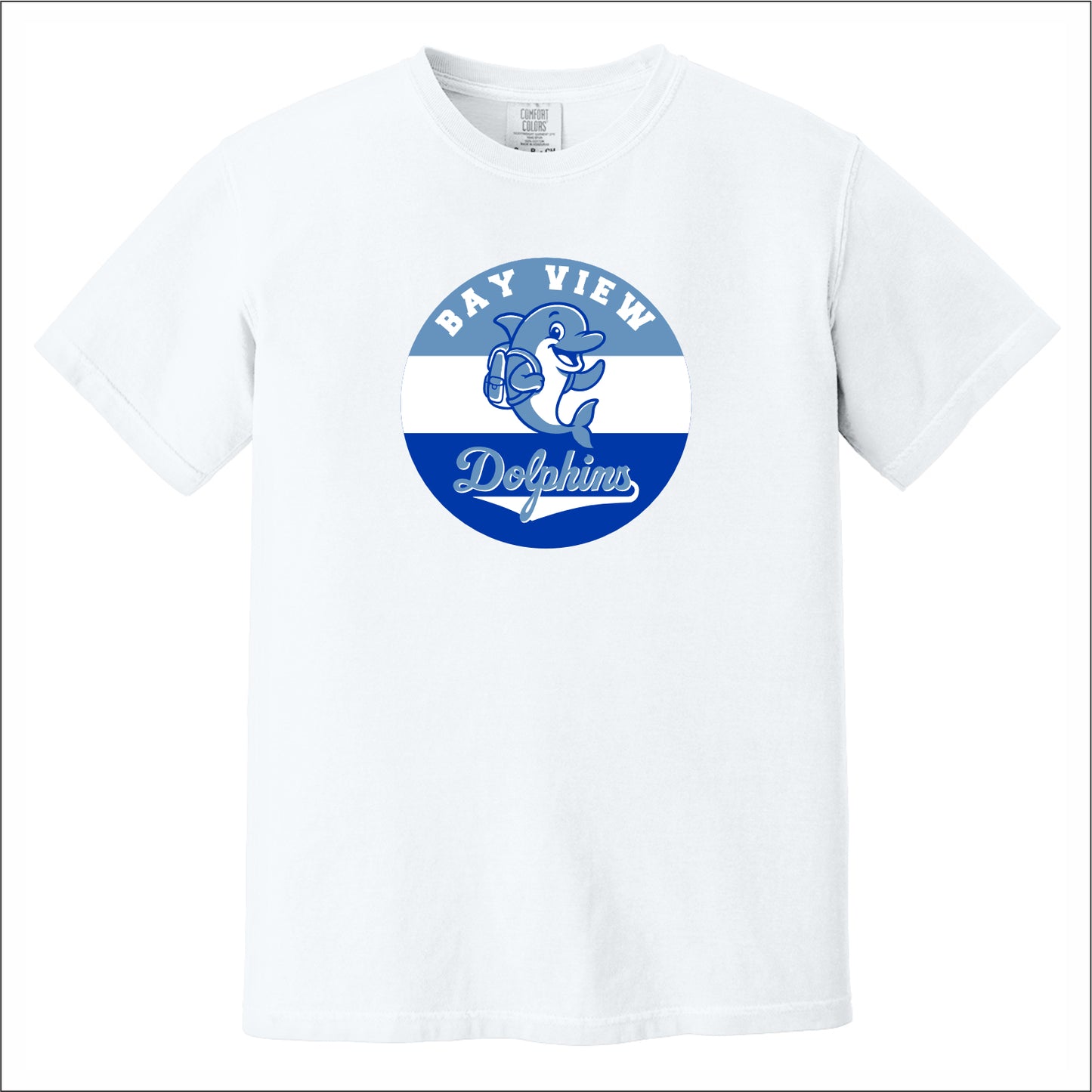 Bay View Elementary Comfort Colors Garment Dyed T-shirt