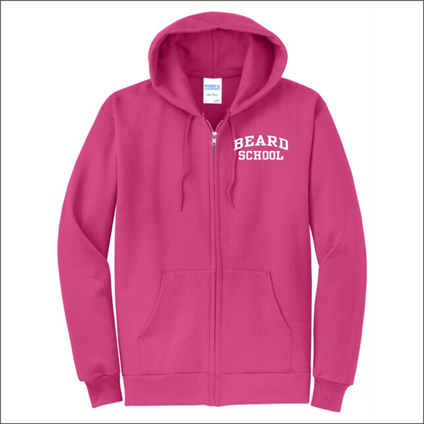 Beard School Full-Zip Hooded Sweatshirt