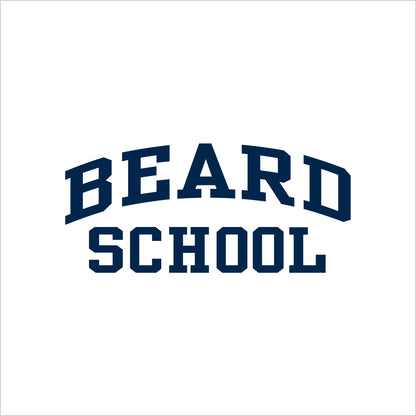 Beard School Short Sleeve T-shirt - EMB