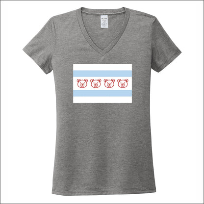 Beard School Allmade Sustainable Ladies V-Neck Tee