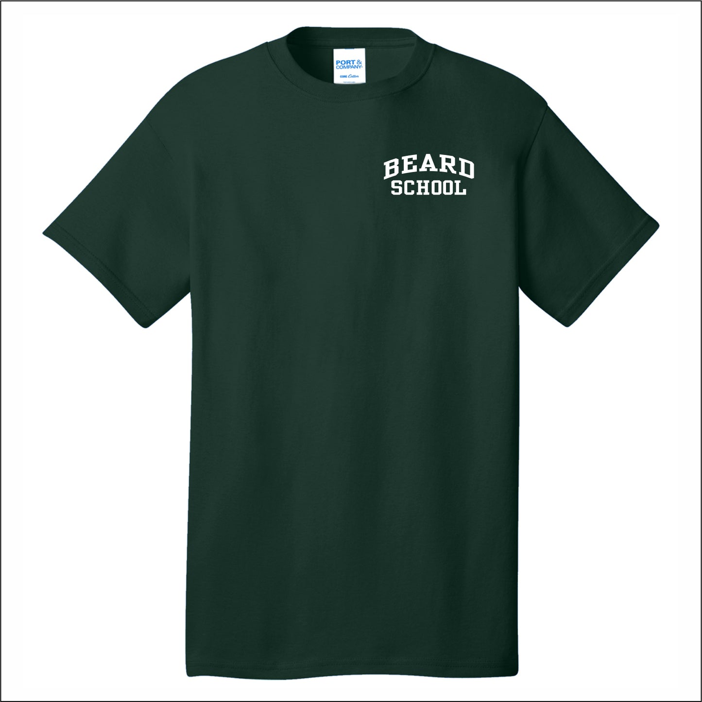 Beard School Short Sleeve T-shirt - EMB