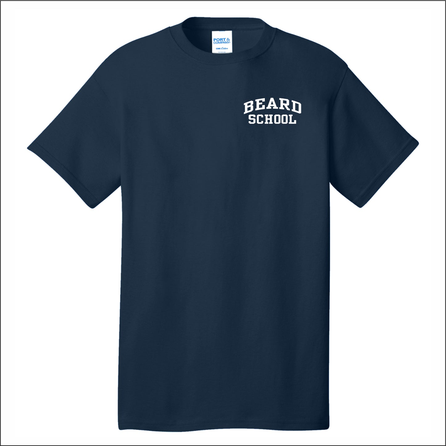 Beard School Short Sleeve T-shirt - EMB