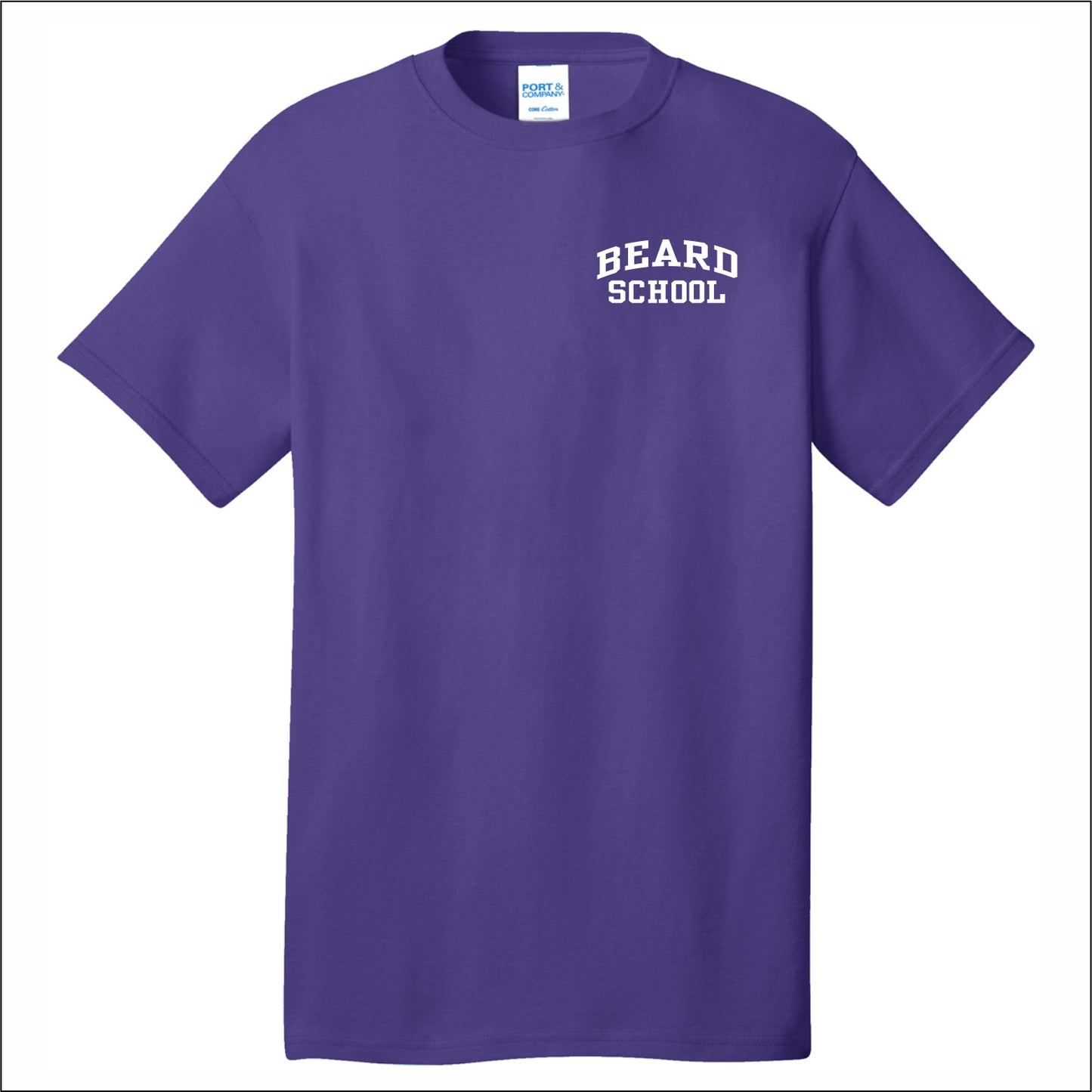 Beard School Short Sleeve T-shirt - EMB