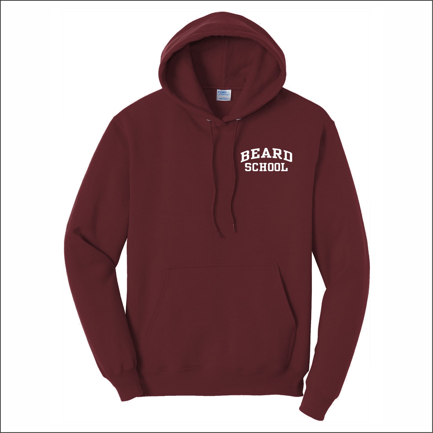 Beard School Hooded Sweatshirt - EMB