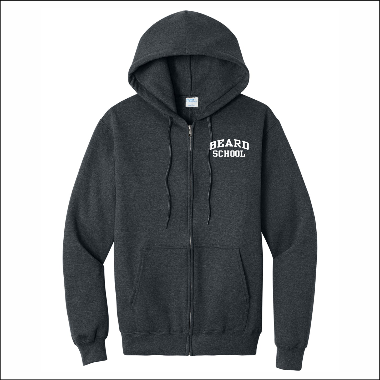 Beard School Full-Zip Hooded Sweatshirt