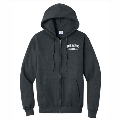 Beard School Full-Zip Hooded Sweatshirt