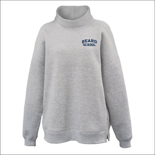 Beard School Women's Oversize Mockneck