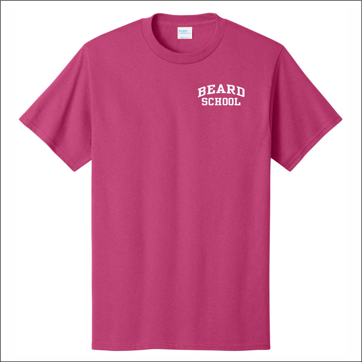 Beard School Short Sleeve T-shirt - EMB