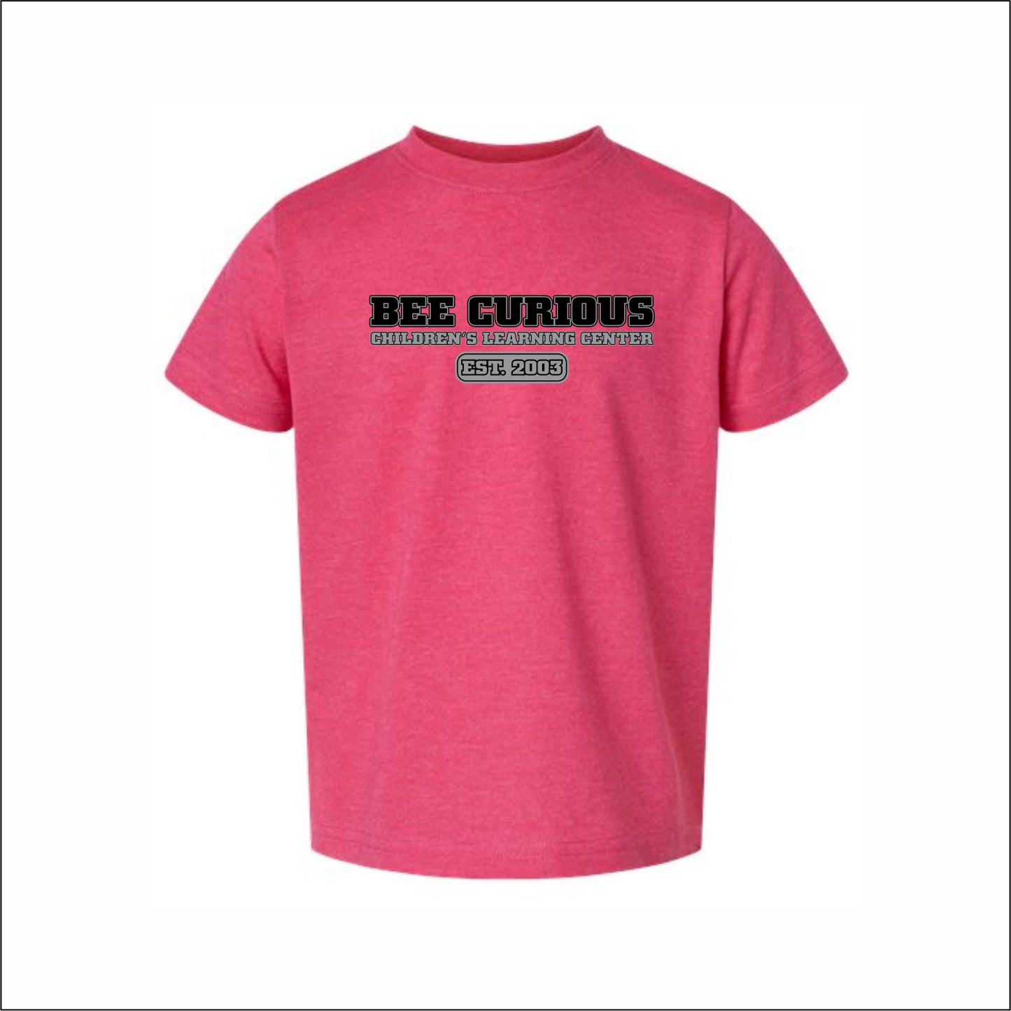 Bee Curious CLC Toddler Fine Jersey Tee - Des. B