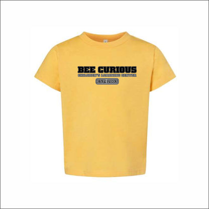 Bee Curious CLC Toddler Soft Jersey Tee