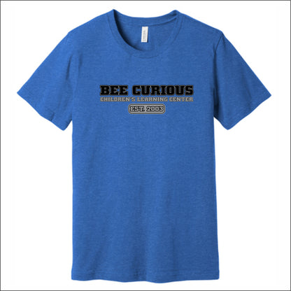 Bee Curious CLC Heathered Soft Jersey T-shirt