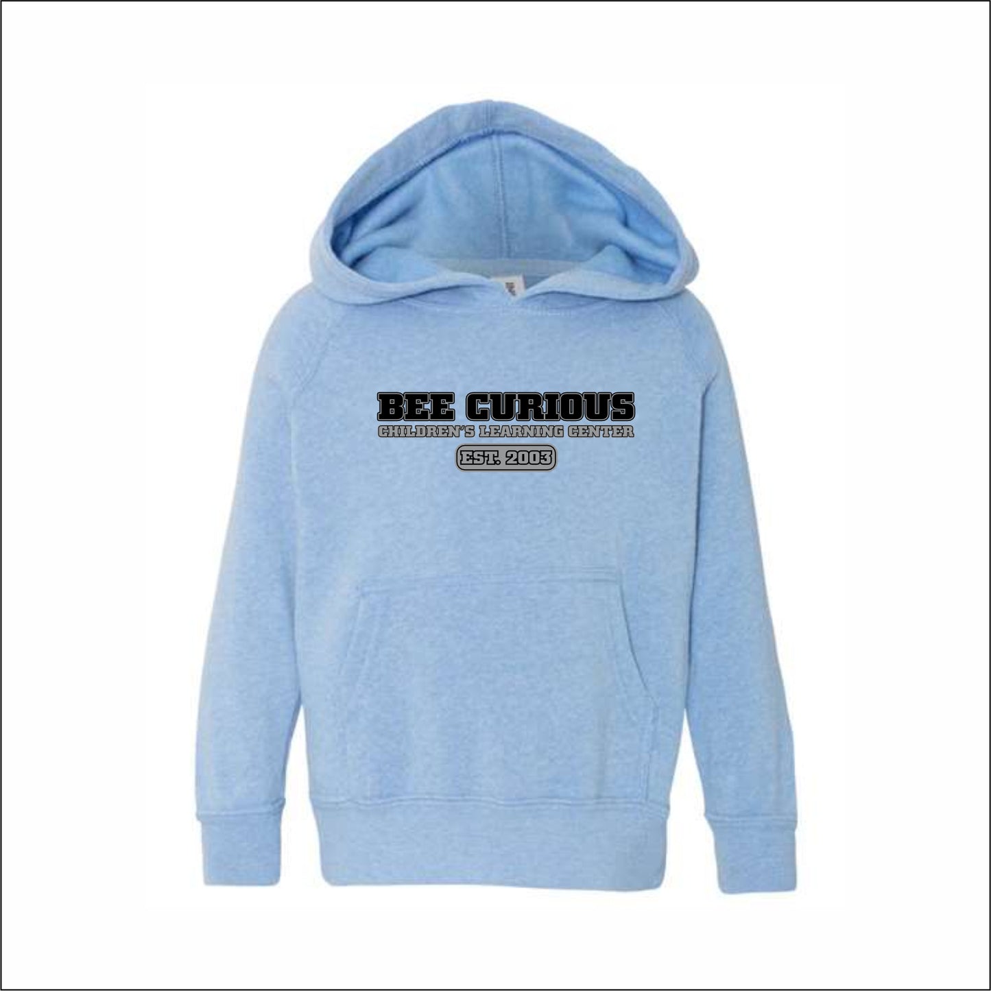 Bee Curious CLC Toddler Special Blend Raglan Hooded Sweatshirt