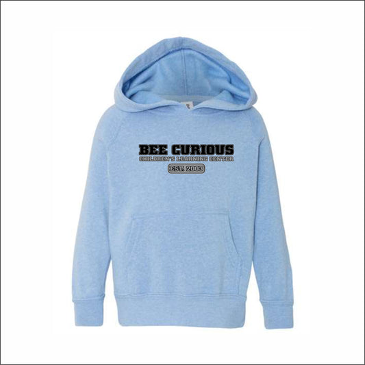 Bee Curious CLC Toddler Special Blend Raglan Hooded Sweatshirt
