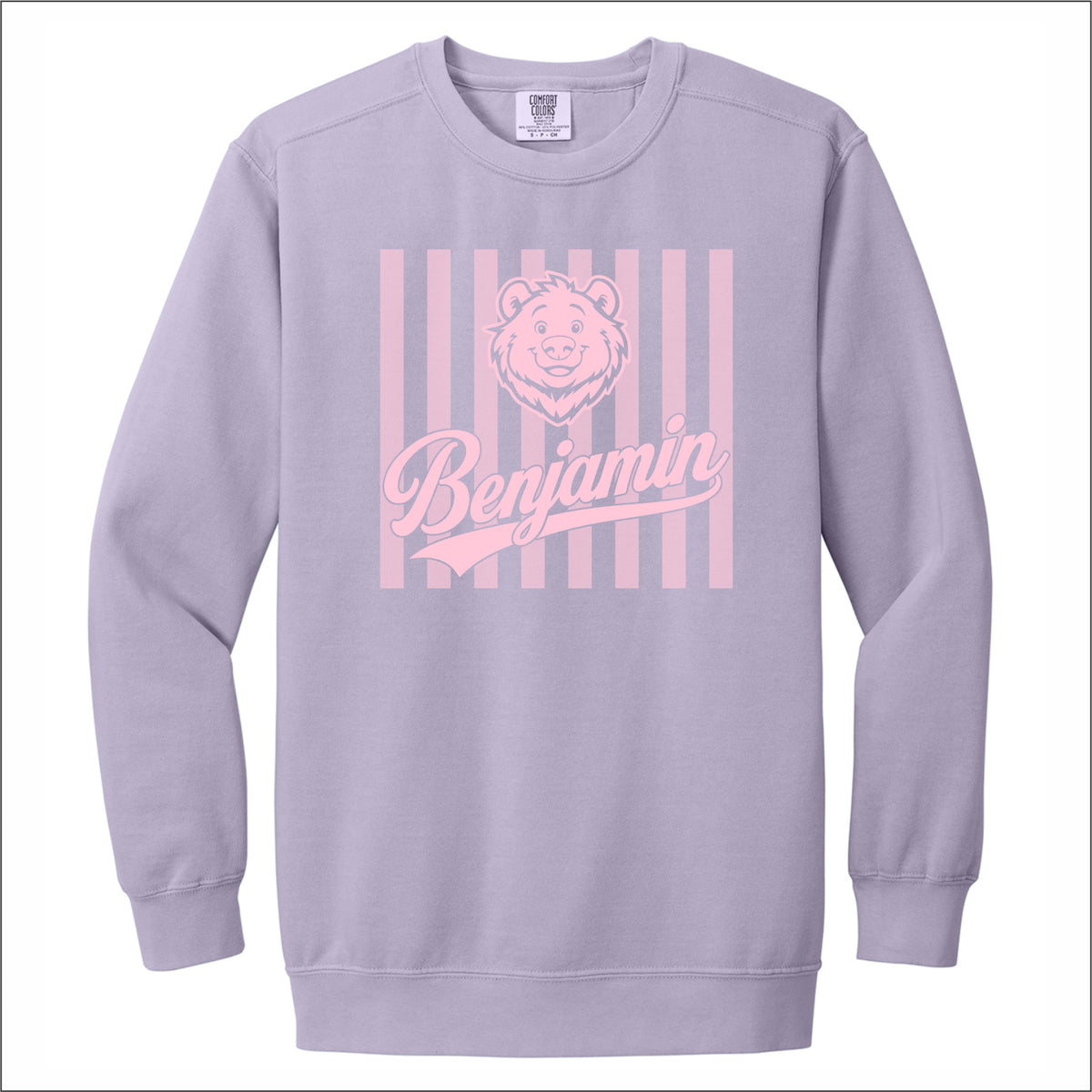Benjamin Staff Comfort Colors Crewneck Sweatshirt