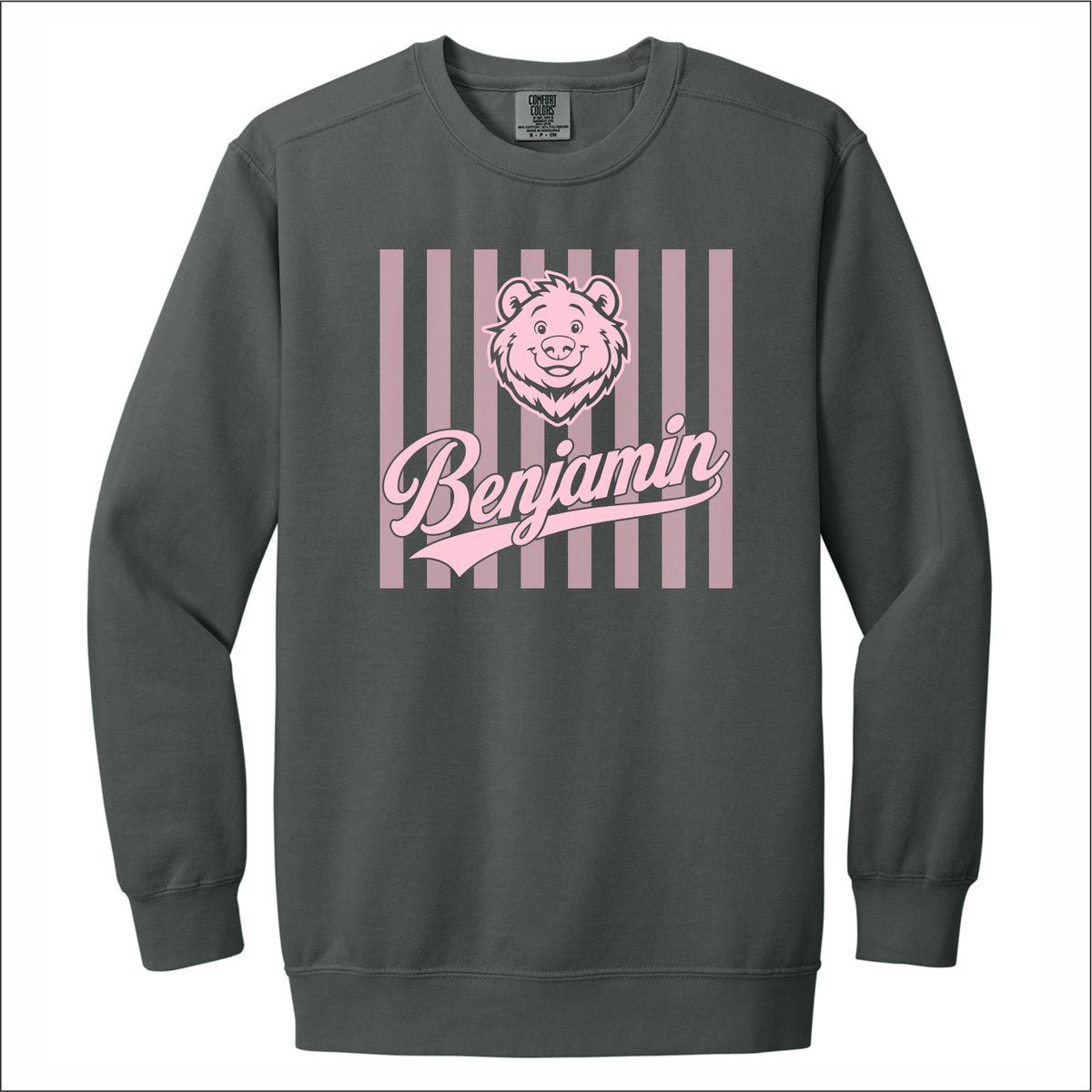 Benjamin Staff Comfort Colors Crewneck Sweatshirt