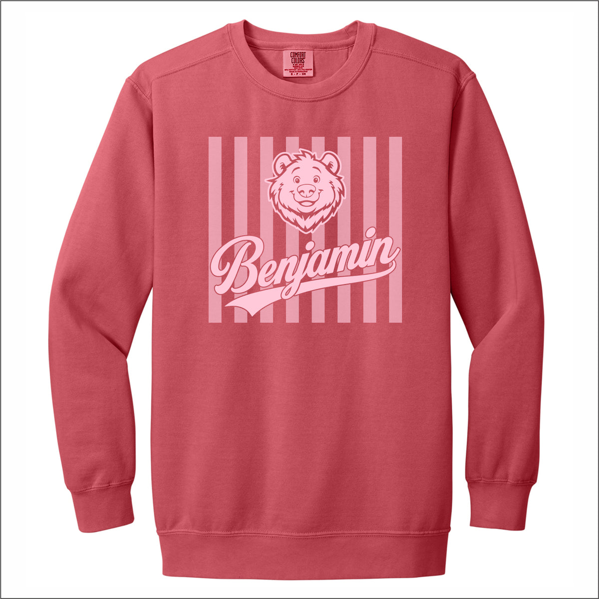 Benjamin Staff Comfort Colors Crewneck Sweatshirt