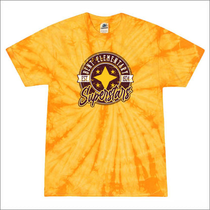 Bent Elementary Tie-Dye T-shirt - Des. B