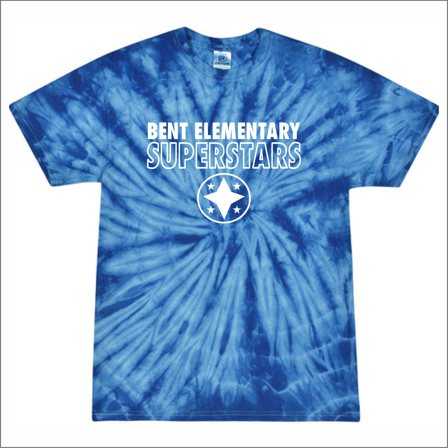 Bent Elementary Tie-Dye T-shirt - Des. A