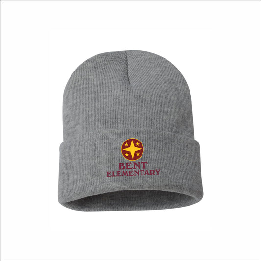 Bent Elementary Knit Cuffed Beanie