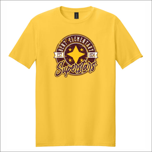 Bent Elementary Gildan Softstyle Short Sleeve T-shirt